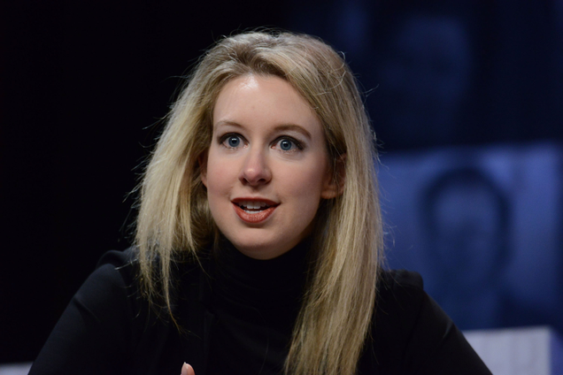 Theranos CEO Elizabeth Holmes. IMAGE: Getty Images